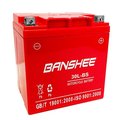 Banshee Banshee 30L-BS-Banshee7 12V 30Ah YTX30L-BS High Performance Maintenance Free Sealed AGM Motorcycle Battery 30L-BS-Banshee7